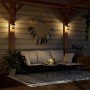 Faroles solares de pared de exterior luz blanca 4 uds de , Iluminación de exterior - Ref: Foro24-4008188, Precio: 55,54 €, De...