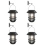 Faroles solares de pared de exterior luz blanca 4 uds de , Iluminación de exterior - Ref: Foro24-4008188, Precio: 55,54 €, De...