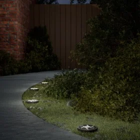 Solarleuchten für den Gartenboden mit Erdspieß in warmweißem Weiß, 12 Stück. von , Außenbeleuchtung - Ref: Foro24-4008195, Pr...