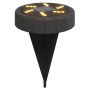 Luces solares suelo jardín con pico tierra blanco cálido 12 uds de , Iluminación de exterior - Ref: Foro24-4008195, Precio: 5...
