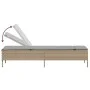 Tumbonas con cojines 2 unidades ratán sintético beige by , Loungers - Ref: Foro24-3261590, Price: 295,76 €, Discount: %