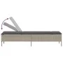 Tumbonas con cojines 2 unidades ratán sintético gris claro de , Tumbonas - Ref: Foro24-3261592, Precio: 299,29 €, Descuento: %