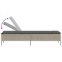 Tumbonas con cojines 2 unidades ratán sintético gris claro de , Tumbonas - Ref: Foro24-3261592, Precio: 306,55 €, Descuento: %