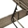 Tumbonas con cojines 2 unidades ratán sintético gris claro de , Tumbonas - Ref: Foro24-3261592, Precio: 299,29 €, Descuento: %