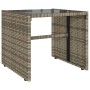 Set de sofás de jardín 4 pzas y cojines ratán sintético gris de , Conjuntos de jardín - Ref: Foro24-4003880, Precio: 286,50 €...