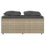 Set comedor de jardín 3 pzas cojines ratán sintético gris claro de , Conjuntos de jardín - Ref: Foro24-4003907, Precio: 246,0...