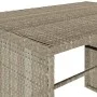 Set comedor de jardín 3 pzas cojines ratán sintético gris claro de , Conjuntos de jardín - Ref: Foro24-4003907, Precio: 246,0...