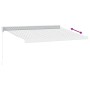 Toldo retráctil aluminio y tela gris antracita y blanco 3x2,5 m de , Toldos - Ref: Foro24-3216123, Precio: 366,06 €, Descuent...