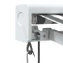 Toldo retráctil aluminio y tela gris antracita y blanco 4x3 m de , Toldos - Ref: Foro24-3216135, Precio: 1,00 €, Descuento: %