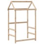 Set de cama y banco con techo madera maciza de pino 90x200 cm de , Camas y somieres - Ref: Foro24-3282174, Precio: 312,52 €, ...
