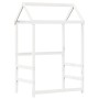 Set de cama y banco con techo maciza de pino blanco 90x190 cm de , Camas y somieres - Ref: Foro24-3282181, Precio: 354,14 €, ...
