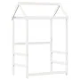 Set de cama y banco con techo maciza de pino blanco 90x190 cm de , Camas y somieres - Ref: Foro24-3282181, Precio: 349,15 €, ...