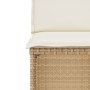 Sillas y mesita de jardín 3 piezas ratán sintético cojín beige de , Conjuntos de jardín - Ref: Foro24-4003877, Precio: 203,29...