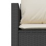 Mesita y sillas con cojines 3 piezas ratán sintético negro de , Conjuntos de jardín - Ref: Foro24-4003896, Precio: 228,97 €, ...