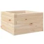 Jardinera de madera maciza de pino 40x40x23 cm de , Maceteros y jardineras - Ref: Foro24-847178, Precio: 37,79 €, Descuento: %