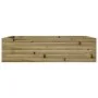 Jardinera de madera de pino impregnada 90x60x23 cm de , Maceteros y jardineras - Ref: Foro24-847237, Precio: 67,07 €, Descuen...