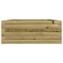 Jardinera de madera de pino impregnada 90x60x23 cm de , Maceteros y jardineras - Ref: Foro24-847237, Precio: 67,07 €, Descuen...
