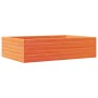 Jardinera madera maciza de pino marrón cera 90x60x23 cm de , Maceteros y jardineras - Ref: Foro24-847235, Precio: 75,20 €, De...