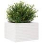 Jardinera madera maciza de pino blanco 70x70x45,5 cm de , Maceteros y jardineras - Ref: Foro24-847254, Precio: 128,14 €, Desc...