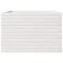 Jardinera madera maciza de pino blanco 70x70x45,5 cm de , Maceteros y jardineras - Ref: Foro24-847254, Precio: 126,53 €, Desc...