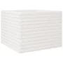 Jardinera de madera maciza de pino blanco 60x60x45,5 cm de , Maceteros y jardineras - Ref: Foro24-847249, Precio: 110,87 €, D...