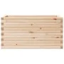 Jardinera de madera maciza de pino 90x40x45,5 cm de , Maceteros y jardineras - Ref: Foro24-847268, Precio: 120,94 €, Descuent...