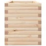 Jardinera de madera maciza de pino 90x40x45,5 cm de , Maceteros y jardineras - Ref: Foro24-847268, Precio: 120,94 €, Descuent...