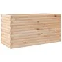 Jardinera de madera maciza de pino 90x40x45,5 cm de , Maceteros y jardineras - Ref: Foro24-847268, Precio: 120,94 €, Descuent...