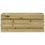 Jardinera de madera de pino impregnada 110x40x45,5 cm de , Maceteros y jardineras - Ref: Foro24-847277, Precio: 123,77 €, Des...