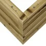 Jardinera de madera de pino impregnada 110x40x45,5 cm de , Maceteros y jardineras - Ref: Foro24-847277, Precio: 123,77 €, Des...