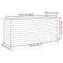Jardinera de madera de pino impregnada 110x40x45,5 cm de , Maceteros y jardineras - Ref: Foro24-847277, Precio: 123,77 €, Des...