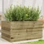 Jardinera de madera de pino impregnada 90x60x45,5 cm de , Maceteros y jardineras - Ref: Foro24-847282, Precio: 123,13 €, Desc...