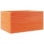 Jardinera madera maciza de pino marrón cera 90x60x45,5 cm de , Maceteros y jardineras - Ref: Foro24-847280, Precio: 139,11 €,...
