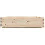 Jardinera madera maciza de pino 100x100x26,5 cm de , Maceteros y jardineras - Ref: Foro24-847318, Precio: 107,15 €, Descuento: %