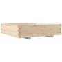 Jardinera madera maciza de pino 100x100x26,5 cm de , Maceteros y jardineras - Ref: Foro24-847318, Precio: 107,15 €, Descuento: %