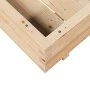Jardinera madera maciza de pino 100x100x26,5 cm de , Maceteros y jardineras - Ref: Foro24-847318, Precio: 107,15 €, Descuento: %