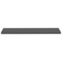 Estante flotante de pared MDF gris brillo 120x23,5x3,8 cm de vidaXL, Estantes y estanterías - Ref: Foro24-323799, Precio: 28,...