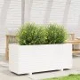 Jardinera madera maciza de pino blanco 110x40x49,5 cm de , Maceteros y jardineras - Ref: Foro24-847379, Precio: 185,94 €, Des...