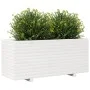 Jardinera madera maciza de pino blanco 110x40x49,5 cm de , Maceteros y jardineras - Ref: Foro24-847379, Precio: 185,94 €, Des...