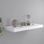 Estante flotante de pared MDF blanco 60x23,5x3,8 cm de vidaXL, Estantes y estanterías - Ref: Foro24-323811, Precio: 22,12 €, ...