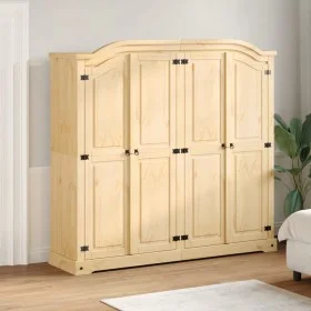 Armario Corona madera maciza de pino 194x52x186 cm de , Armarios roperos - Ref: Foro24-4012162, Precio: 798,70 €, Descuento: %