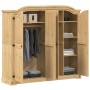 Armario Corona madera maciza de pino 194x52x186 cm de , Armarios roperos - Ref: Foro24-4012162, Precio: 815,36 €, Descuento: %
