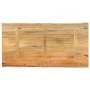 Tablero de mesa borde natural madera maciza mango 110x60x2,5 cm by , Table tops - Ref: Foro24-370719, Price: 106,64 €, Discou...