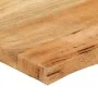 Tablero de mesa borde natural madera maciza mango 110x60x2,5 cm by , Table tops - Ref: Foro24-370719, Price: 106,64 €, Discou...