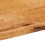 Tablero de mesa borde natural madera maciza mango 110x60x2,5 cm by , Table tops - Ref: Foro24-370719, Price: 106,64 €, Discou...