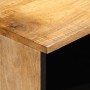 Mesitas de noche 2 uds madera maciza mango rugosa 40x34x46 cm de , Mesitas de noche - Ref: Foro24-377467, Precio: 102,66 €, D...