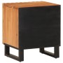 Mesitas de noche 2 uds madera maciza de acacia 40x34x46 cm de , Mesitas de noche - Ref: Foro24-377419, Precio: 125,91 €, Desc...