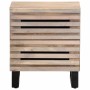 Mesitas de noche 2 uds madera de mango blanqueado 40x34x46 cm de , Mesitas de noche - Ref: Foro24-377433, Precio: 95,51 €, De...