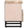 Mesitas de noche 2 uds madera de mango blanqueado 40x34x46 cm de , Mesitas de noche - Ref: Foro24-377473, Precio: 80,69 €, De...