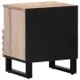 Mesitas de noche 2 uds madera de mango blanqueado 40x34x46 cm de , Mesitas de noche - Ref: Foro24-377473, Precio: 80,69 €, De...